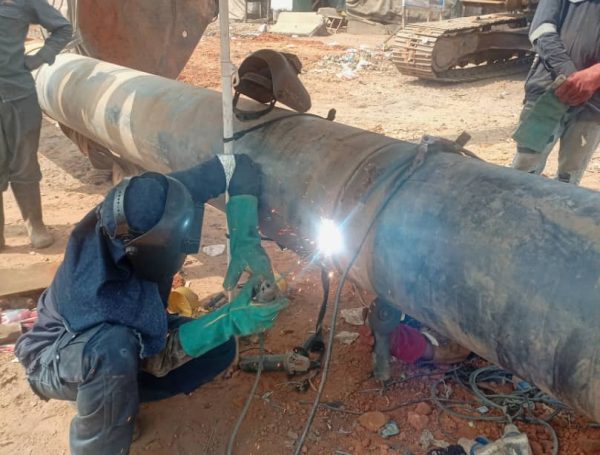 CONSTRUCTION AND INSTALLATION OF THE 18″ X 1.5KM