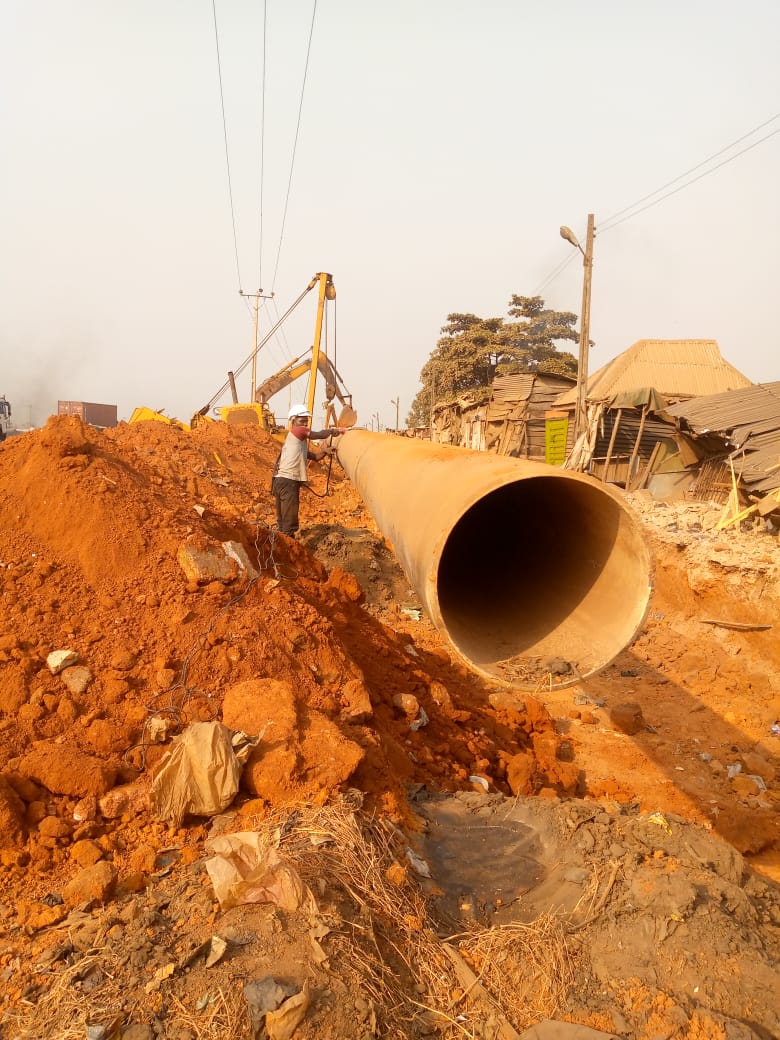 CONSTRUCTION AND INSTALLATION OF THE 18″ X 1.5KM