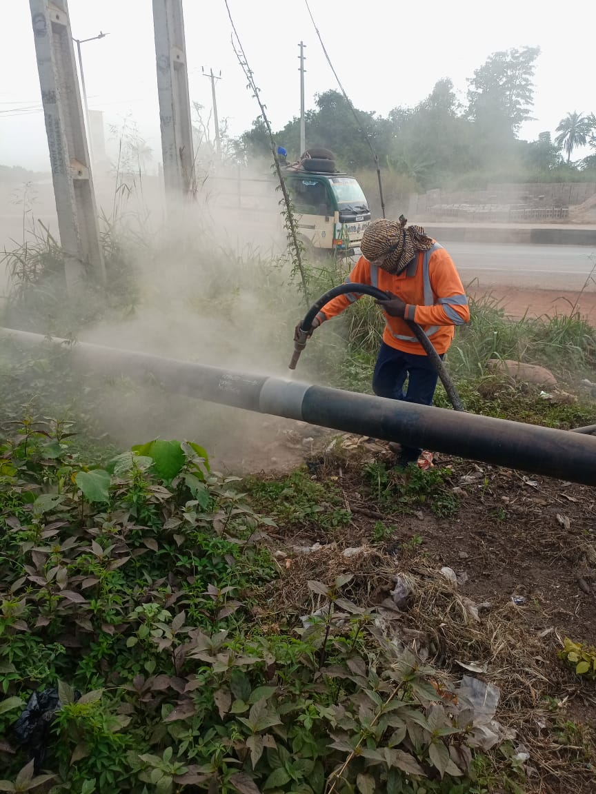 CONSTRUCTION AND INSTALLATION OF THE 18″ X 1.5KM